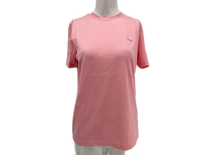 ACNE STUDIOS Tops T.Algodón Internacional XS Rosa 
