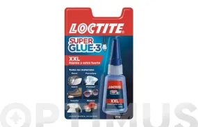 Adhesivo instantáneo precisión, Super Glue-3 XXL, 20 g
