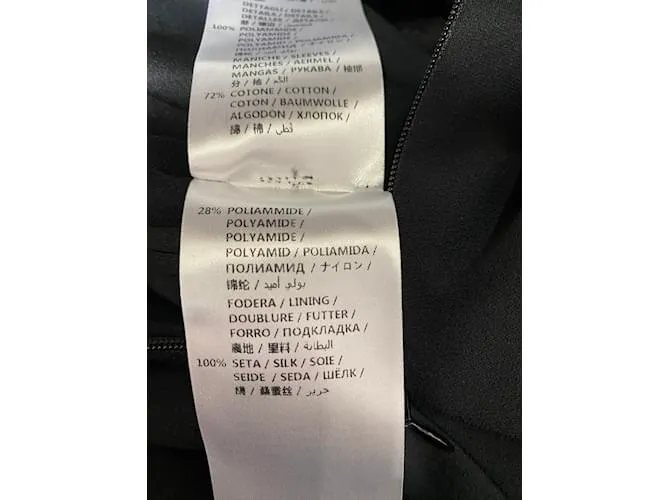 ALEXANDER MCQUEEN Vestidos T.Internacional XL Sintético Negro 