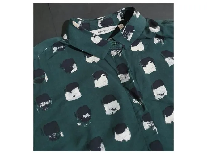 & Other Stories Tops Multicolor Verde 