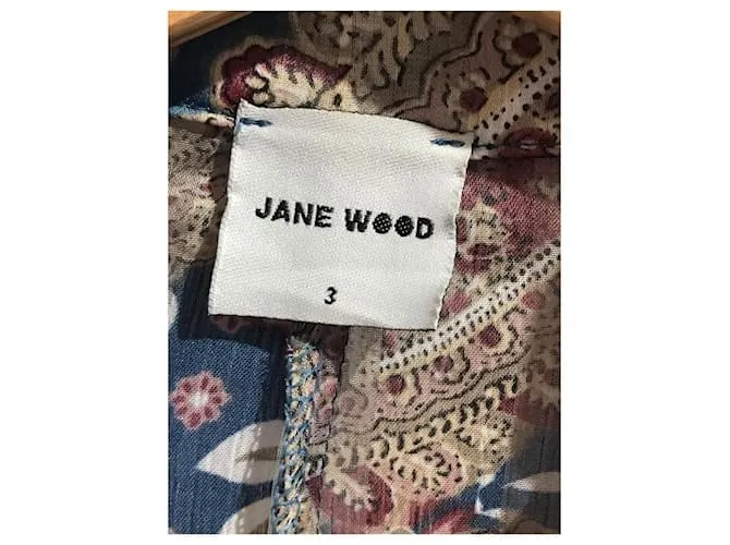Autre Marque JANE WOOD Vestidos T.Seda M Internacional Multicolor 