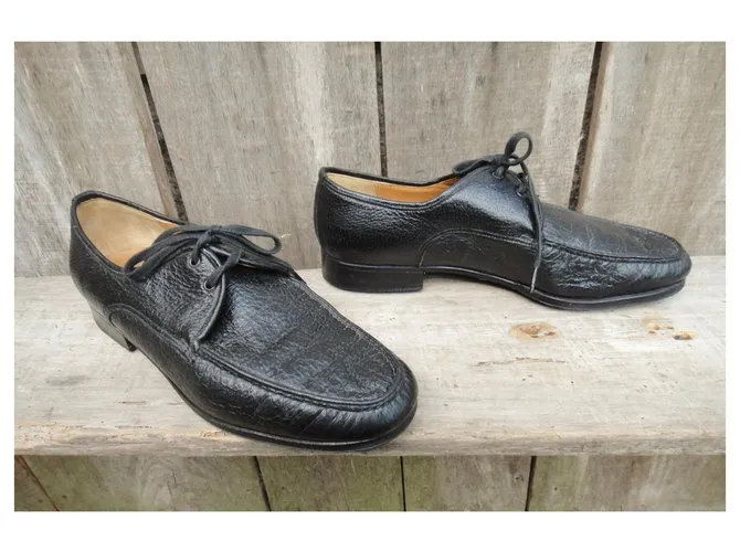 Autre Marque Lord Hasley derby en tamaño de pecarí 43,5 Negro 