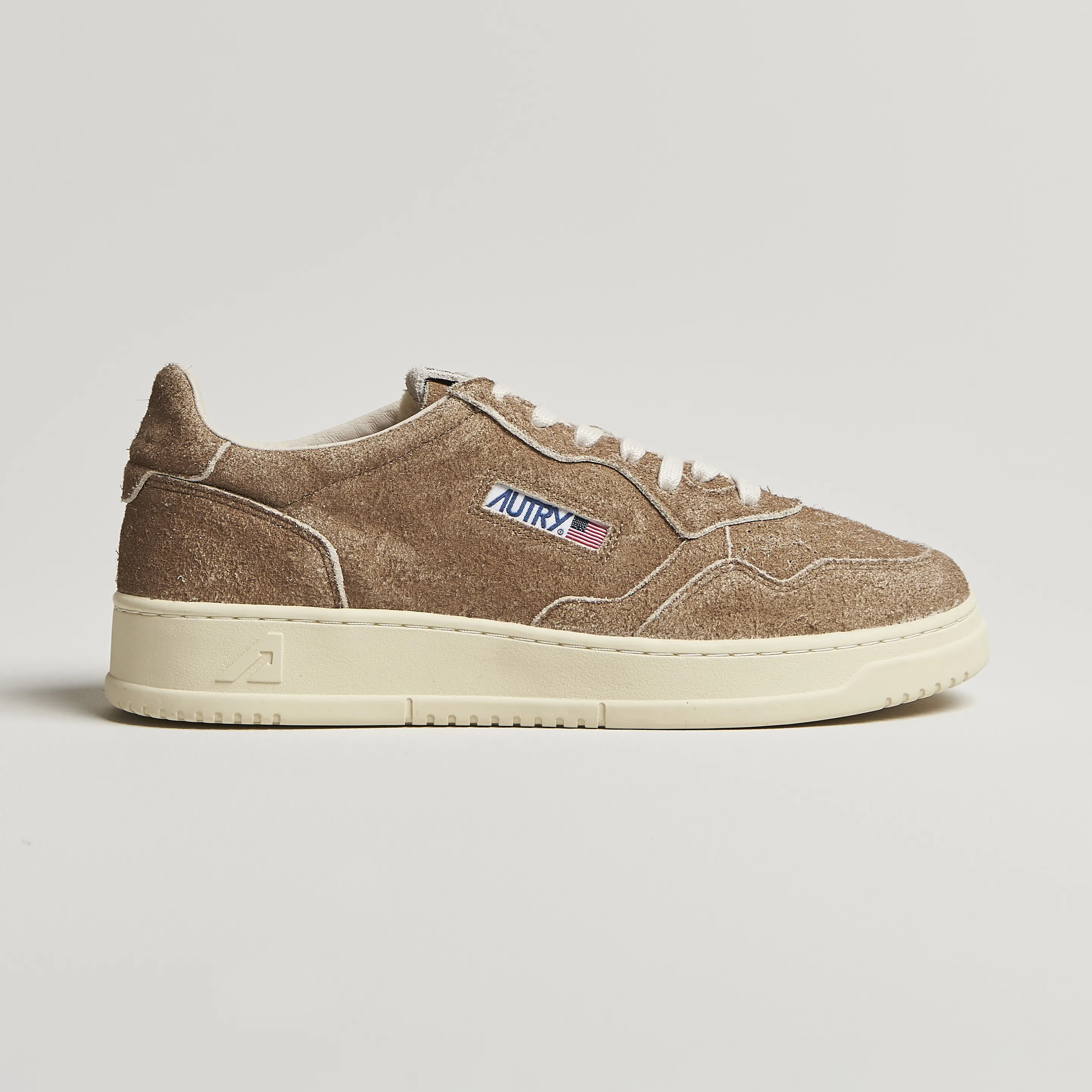 Autry Medalist Low Suede Sneaker Texas Brown