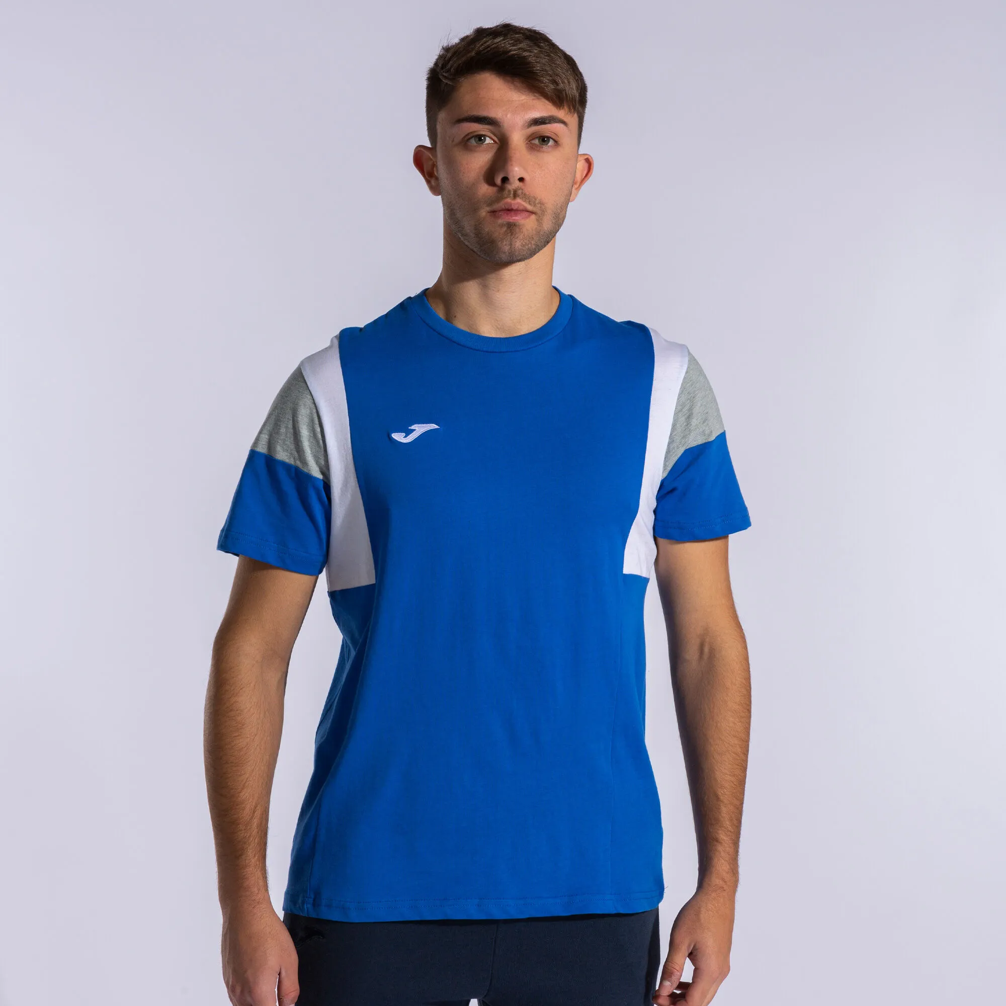 Camiseta manga corta hombre Confort III royal