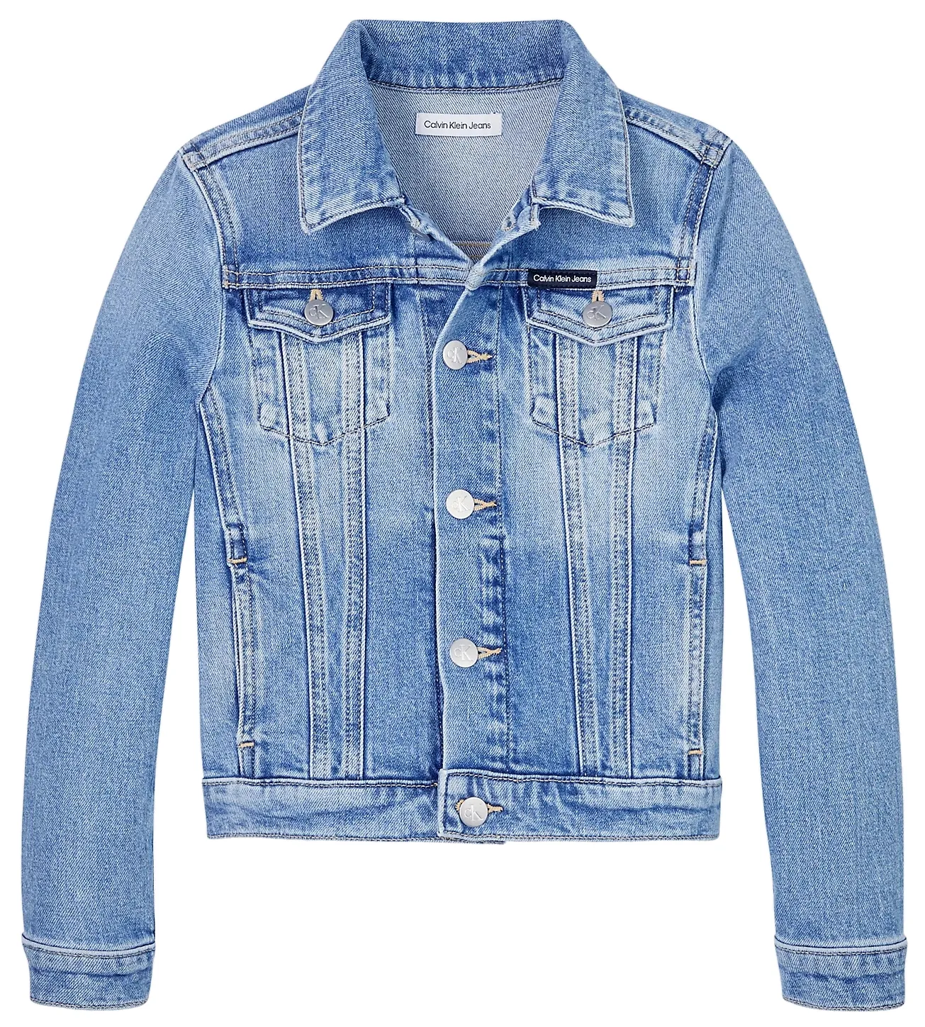 CAZADORA NIÑA  CK AUTHENTIC MID BLUE DENIM JACKE