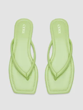 Chanclas de punta cuadrada clásicas