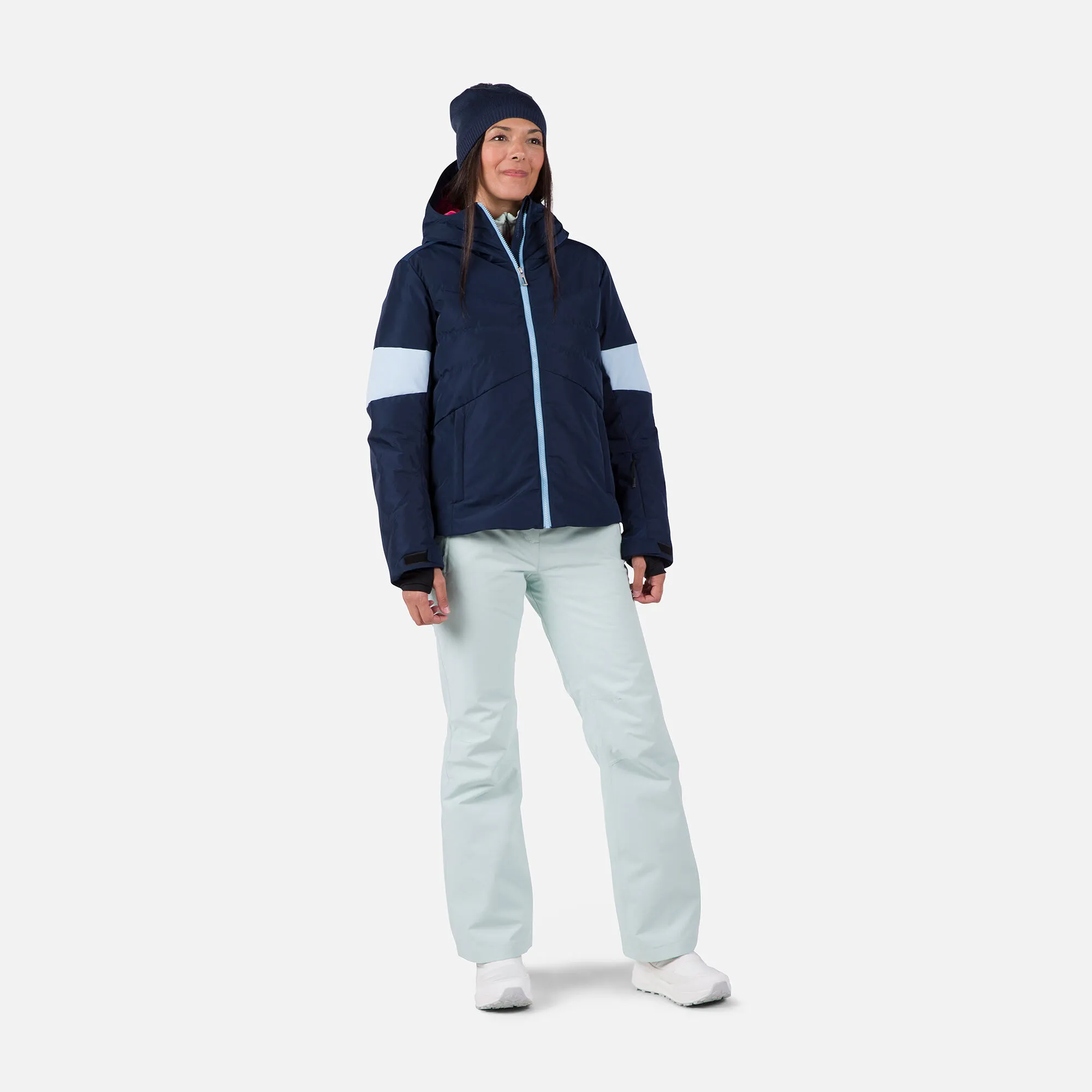 Chaqueta de esquí acolchada mujer Wispile