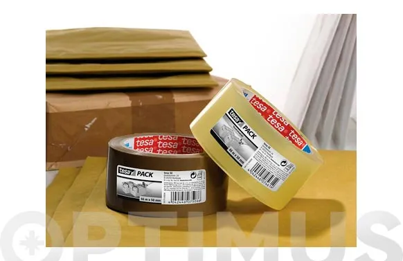 Cinta embalar polipropileno, transparent, 50 mm x 132 m