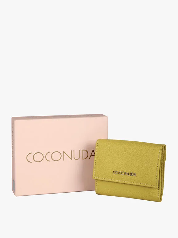 Coconuda Cartera pequeña de piel para mujer.
