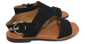 Céline CELINE Sandalias T.UE 36.5 ante Negro 