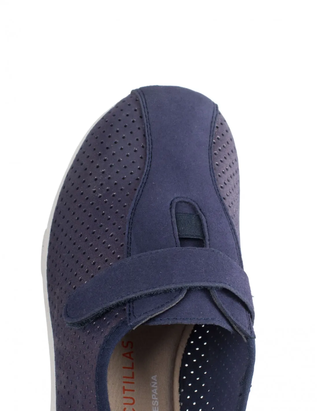 DOCTOR CUTILLAS Zapatos Cuña Velcro Azul