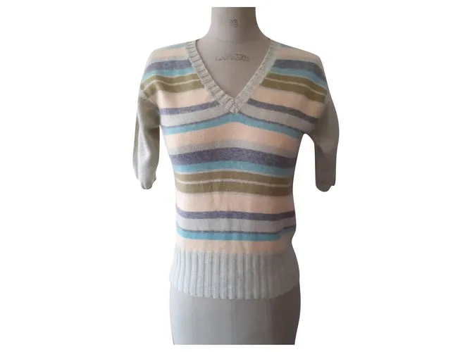 Eric Bompard Tops Amarillo Verde claro 