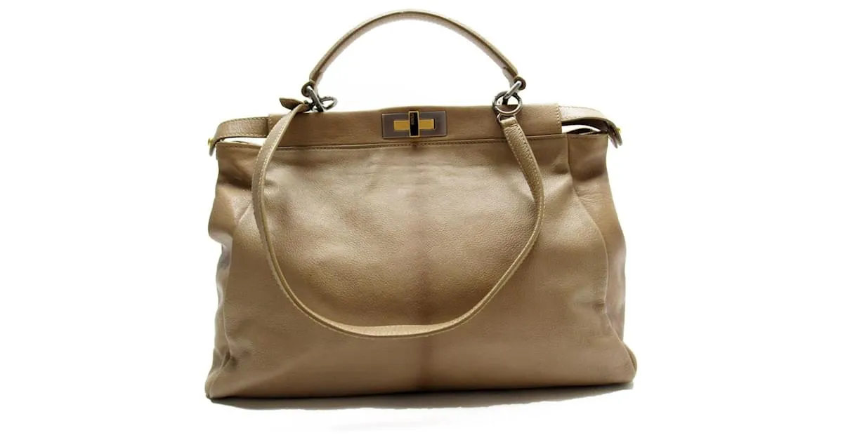 Fendi Peekaboo Castaño 