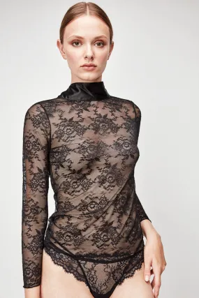 Gisela Camiseta manga larga encaje