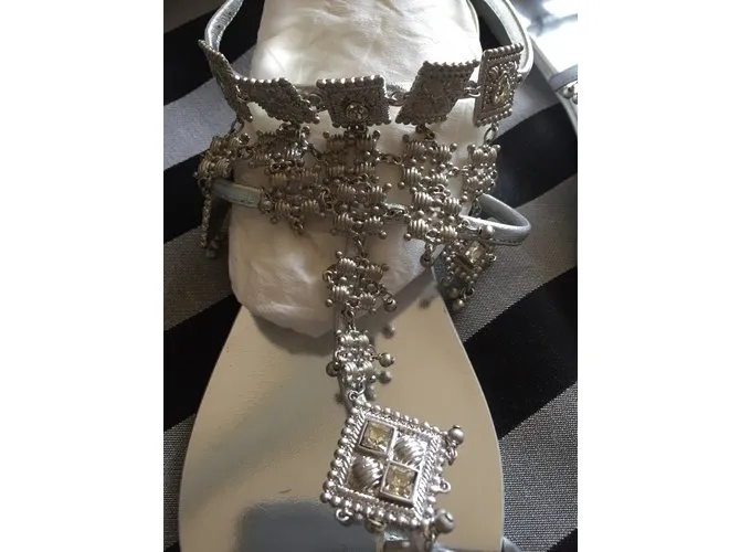 Giuseppe Zanotti Sandalias Plata 