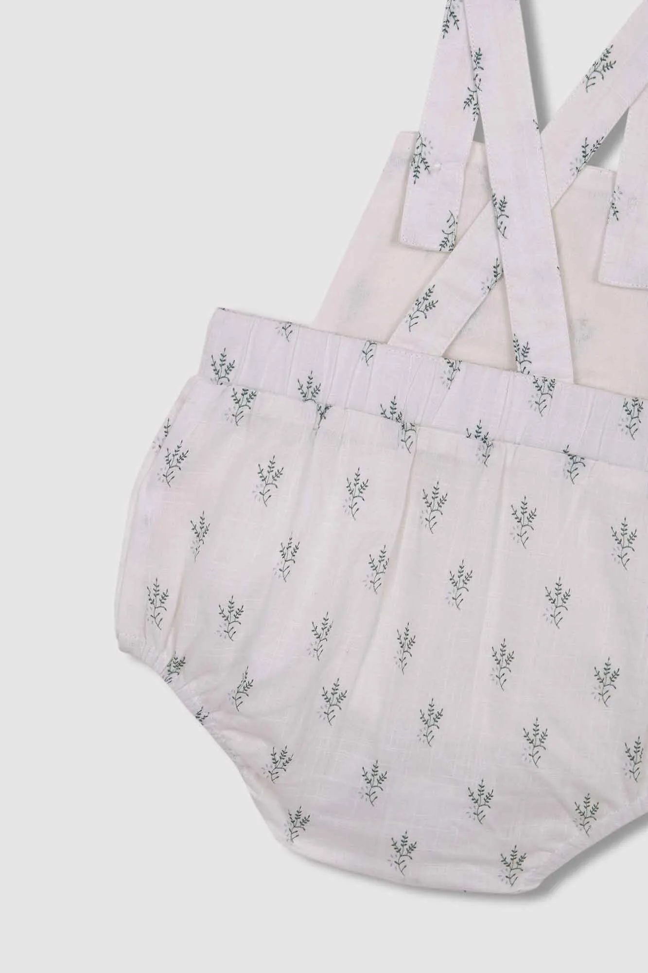 Gocco Ranita Estampado Flores Blanco