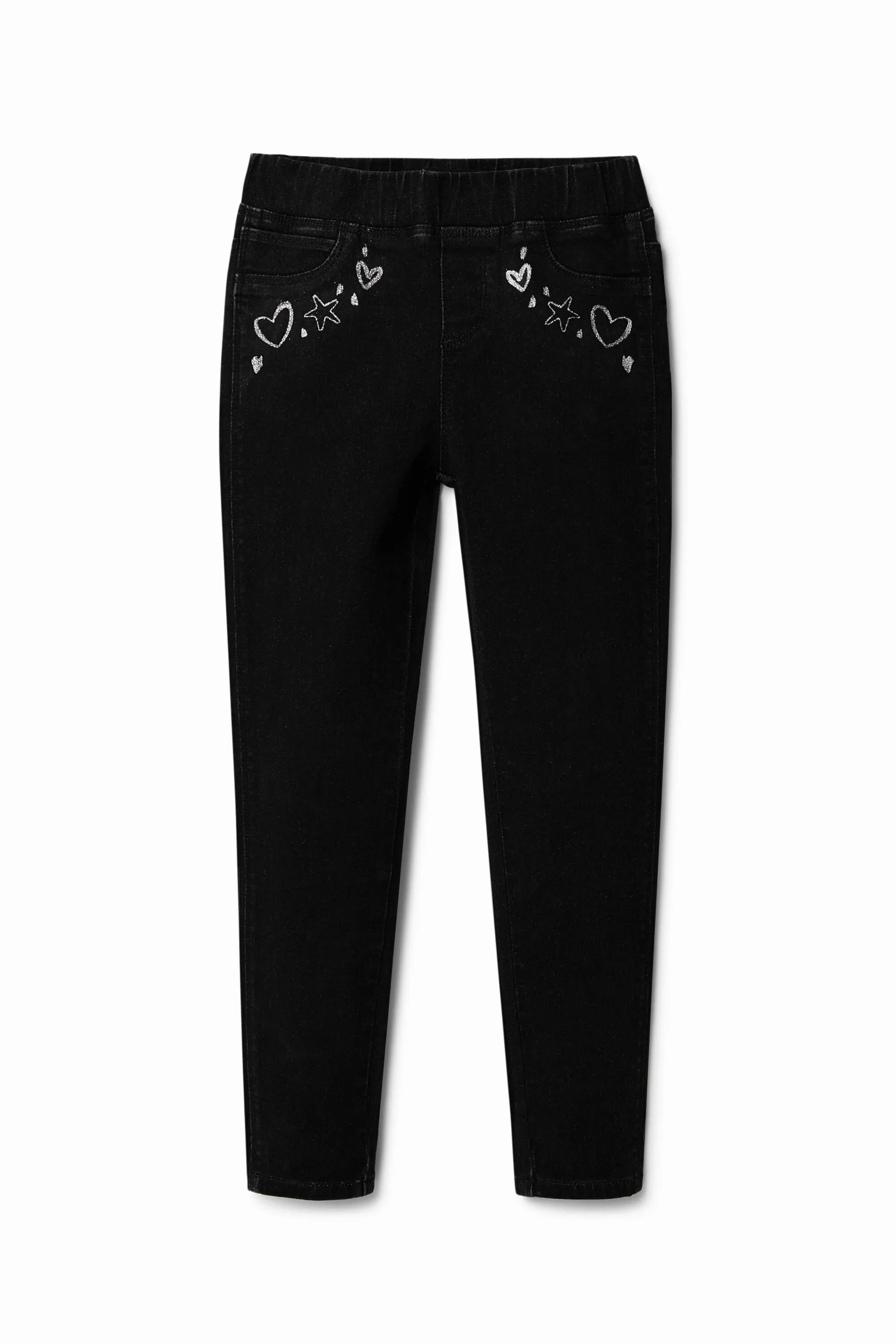 Jeggings slim dibuixos