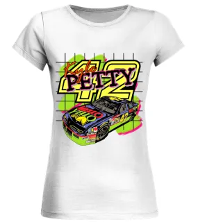Kyle-Petty 2 (7) Camiseta cuello redondo Mujer