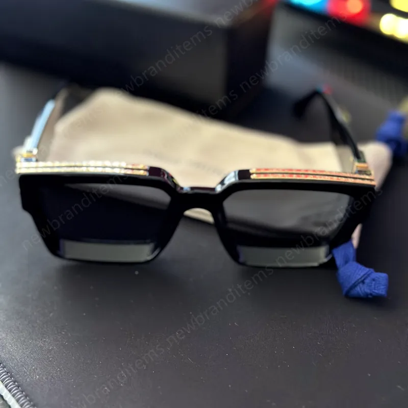 Millonarios calientes Gafas de sol hombres mujeres montura completa Diseñador vintage MILLIONAIRE 1.1 gafas de sol hombres MILLI