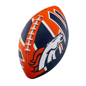 NFL Broncos Rubber Football