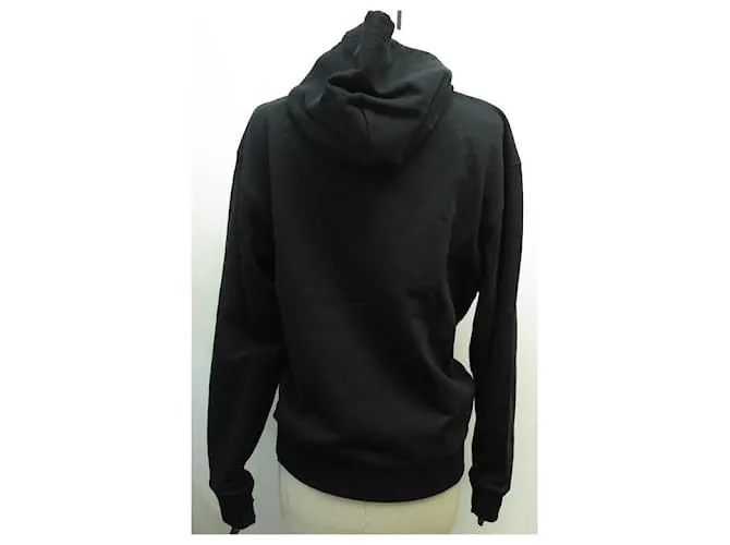 NUEVE SUDADERA BALENCIAGA CON CAPUCHA INTERNACIONAL 556146 46 XS NUEVA SUDADERA Negro 