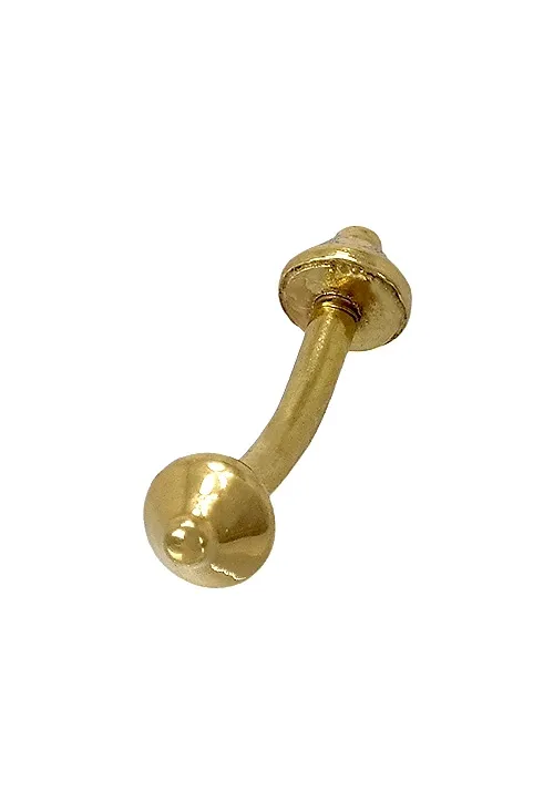 Piercing oro amarillo 18 ktes para ceja 057_51349-0000