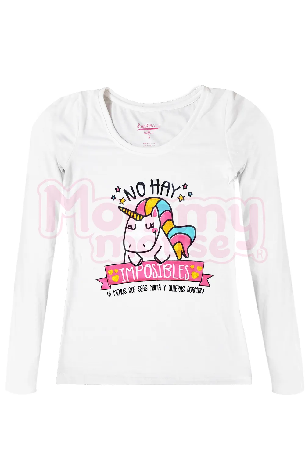 Pijama dama Manga larga. No hay imposibles
