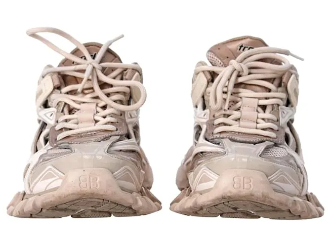 Pista de Balenciaga.2 Deportivas Poliuretano Beige 