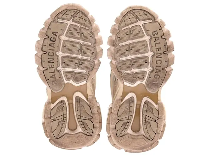 Pista de Balenciaga.2 Deportivas Poliuretano Beige 