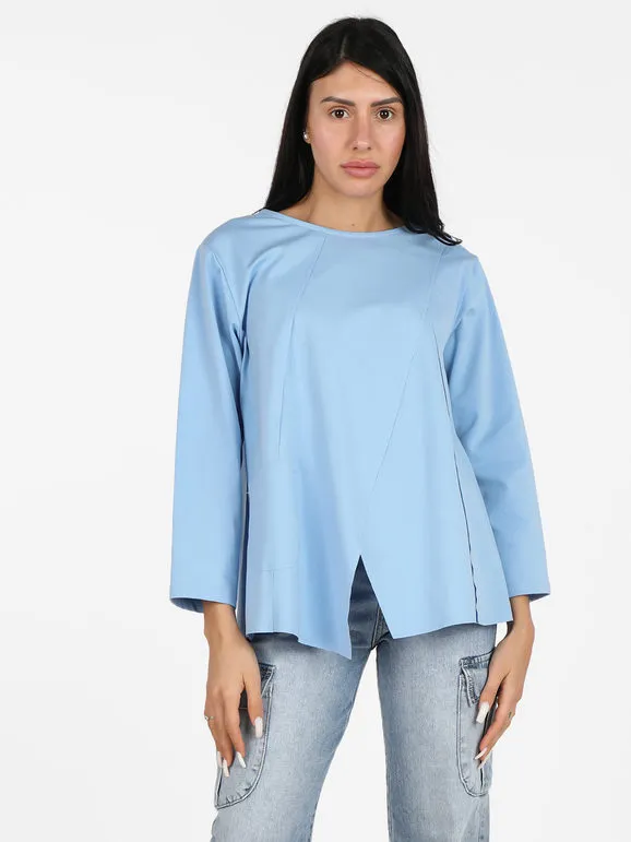 Solada Maxicamiseta oversize de mujer con manga larga