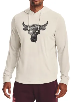 Sudadera con capucha Under Armour UA Project Rock Terry HD-WHT