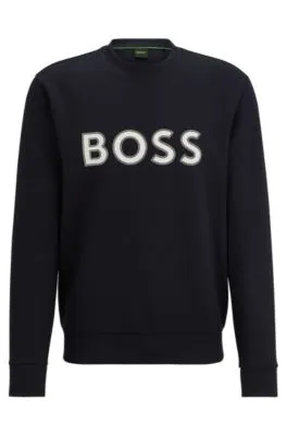 Sudadera de algodón con logo estampado en HD