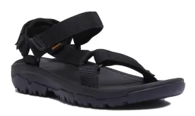 Teva Hurricane XLT2 Sandalia vegana de tiras para mujer en negro