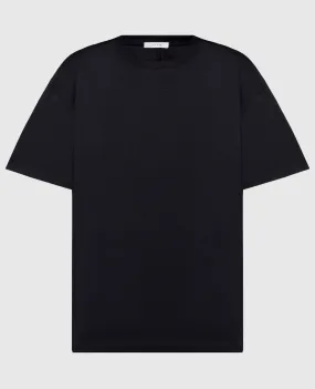 The Row Mesa Black Wool T-Shirt