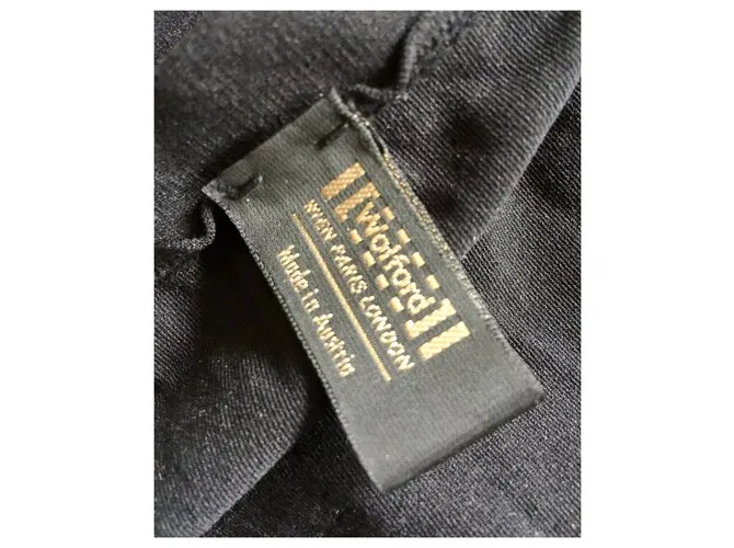 Vestido acanalado fatal de Wolford Negro 