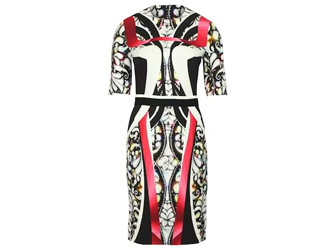 Vestido tubo con estampado geométrico de Peter Pilotto en poliéster multicolor Impresión de pitón 