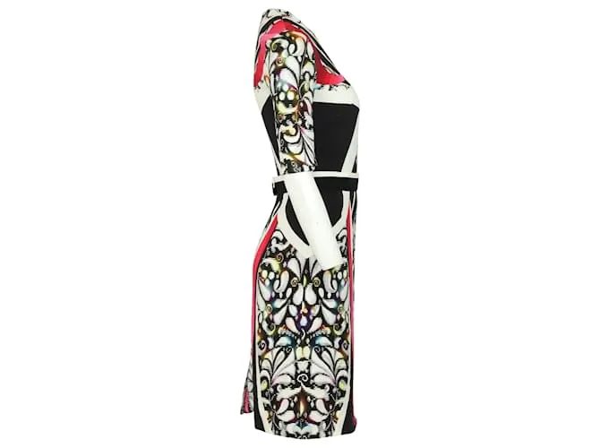 Vestido tubo con estampado geométrico de Peter Pilotto en poliéster multicolor Impresión de pitón 