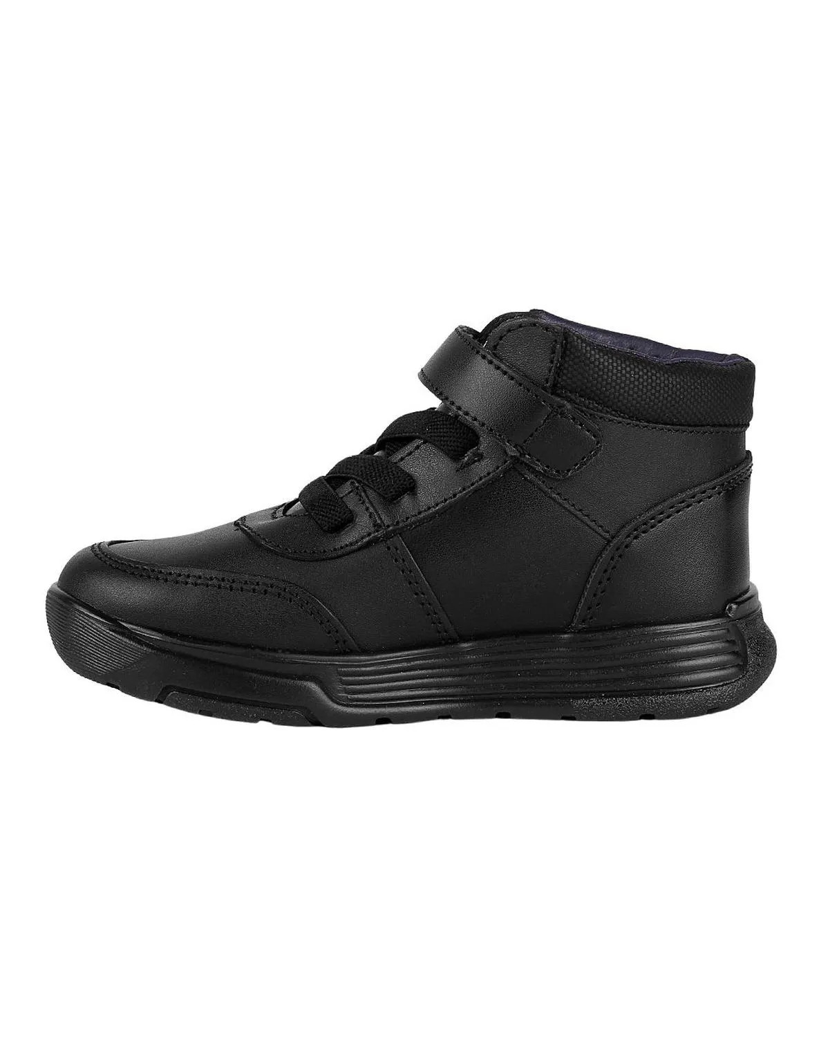 Zapato Nio Escolar Negro Piel Yuyin 04004104